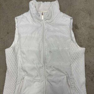 Women Liz Claiborne winter jacket color white L